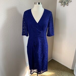 Adrianna Papell Lace Dress, Size See Measurements